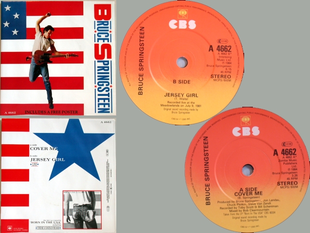 Bruce Springsteen - COVER ME / JERSEY GIRL
